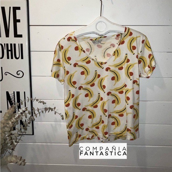 COMPAÑIA FANTASTICAL bananas  t shirt size S - Picture 2 of 3